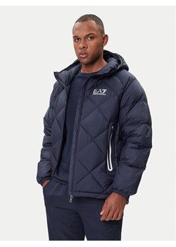 EA7 Emporio Armani Kurtka puchowa 7M001001 AF15923 UB102 Granatowy Modern Fit ze sklepu MODIVO w kategorii Kurtki męskie - zdjęcie 185870250