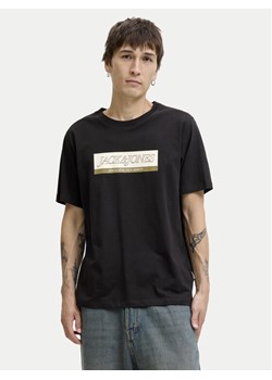 Jack&Jones T-Shirt Rinwood 12283628 Czarny Regular Fit ze sklepu MODIVO w kategorii T-shirty męskie - zdjęcie 185870314