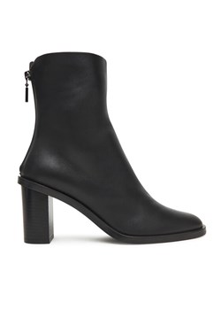 Max Mara Botki Midiboot80 25247960726 Czarny ze sklepu MODIVO w kategorii Botki - zdjęcie 185870393