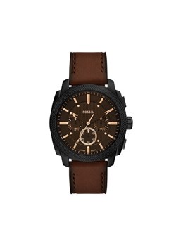 Fossil Zegarek Machine Chronograph FS6101 Brązowy ze sklepu MODIVO w kategorii Zegarki - zdjęcie 185870593