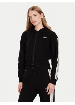 Guess Bluza V5BQ17 KCX52 Czarny Regular Fit ze sklepu MODIVO w kategorii Bluzy damskie - zdjęcie 185870651