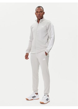 adidas Dres Basic 3-Stripes JX5519 Beżowy Regular Fit ze sklepu MODIVO w kategorii Dresy męskie - zdjęcie 185870664