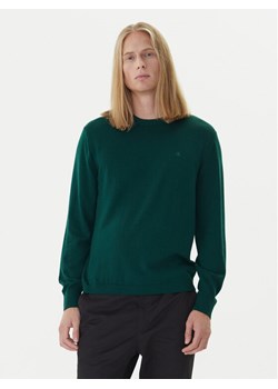 Calvin Klein Sweter LV04LB305G Zielony Regular Fit ze sklepu MODIVO w kategorii Swetry męskie - zdjęcie 185870673