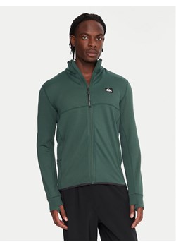 Quiksilver Bluza techniczna Steep Point EQYPF03078 Zielony Slim Fit ze sklepu MODIVO w kategorii Bluzy męskie - zdjęcie 185870731