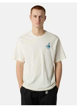 The North Face T-Shirt Powder Days NF0A8E4D Écru Relaxed Fit ze sklepu MODIVO w kategorii T-shirty męskie - zdjęcie 185870820