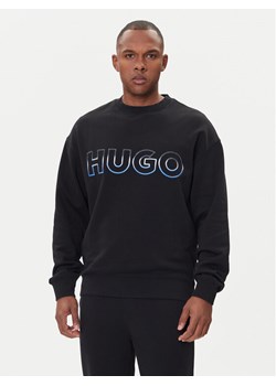 HUGO Bluza Nogocrew 50549148 Czarny Regular Fit ze sklepu MODIVO w kategorii Bluzy męskie - zdjęcie 185870853