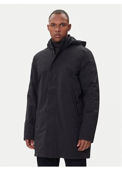 Geox Płaszcz zimowy Aurelio M5625K T3194 F9000 Czarny Regular Fit ze sklepu MODIVO w kategorii Płaszcze męskie - zdjęcie 185870861