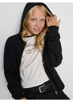 Sinsay - Bluza z kapturem - czarny ze sklepu Sinsay w kategorii Bluzy dziewczęce - zdjęcie 185883374