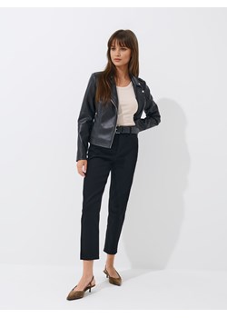 Mohito - Jeansy mom slim - czarny - id: 259FM-99J - marki Mohito - 185884603 Mohito - Jeansy mom slim - czarny ze sklepu Mohito w kategorii Jeansy damskie - zdjęcie 185884603