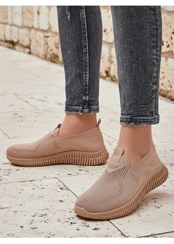 Royalfashion Wsuwane damskie materiałowe buty sportowe Serra ze sklepu royalfashion.pl w kategorii Buty sportowe damskie - zdjęcie 185885440