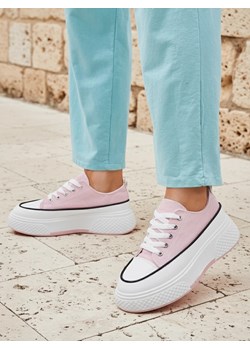 Royalfashion Trampki damskie na platformie Beemes ze sklepu royalfashion.pl w kategorii Trampki damskie - zdjęcie 185885461