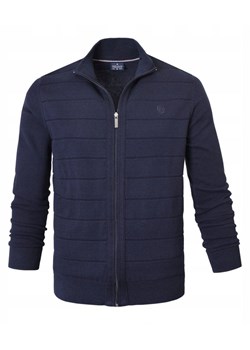 Rozpinany Sweter Męski (Kardigan)  - Pako Jeans - Granatowy SWPJNSottaGR ze sklepu JegoSzafa.pl w kategorii Swetry męskie - zdjęcie 185885741