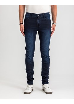 Męskie Spodnie Jeansowe Mustang Style Frisco Skinny Denim Blue 1017116 5000 801 ze sklepu YouNeedit.pl w kategorii Jeansy męskie - zdjęcie 185886183