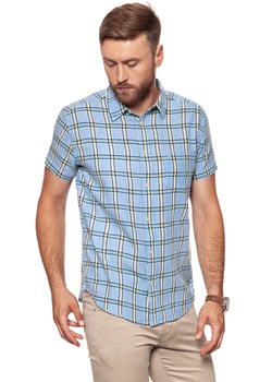 KOSZULA MĘSKA KRÓTKI RĘKAW WRANGLER SS 1PKT SHIRT CERUL W58606EVT 112129493 ze sklepu YouNeedit.pl w kategorii Koszule męskie - zdjęcie 185886684