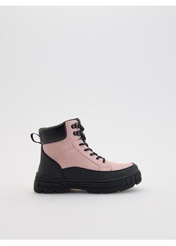 Reserved - Buty trekkingowe z ociepleniem - czarny ze sklepu Reserved w kategorii Buty zimowe dziecięce - zdjęcie 185889404