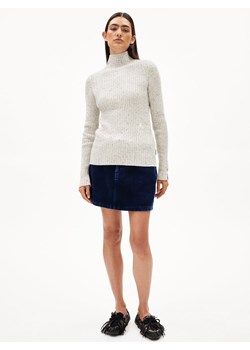 ARMEDANGELS Sweter damski - Alaania Kobiety Bawełna jasny szary marmurkowy ze sklepu vangraaf w kategorii Swetry damskie - zdjęcie 185889870