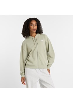 Bluza damska New Balance WJ41501OVN – zielona ze sklepu New Balance Poland w kategorii Bluzy damskie - zdjęcie 185890221