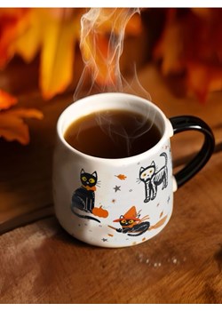 Sinsay - Kubek z motywem halloweenowym - biały ze sklepu Sinsay w kategorii Dom - zdjęcie 185894452