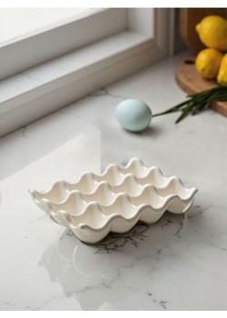 Sinsay - Podstawka pod jajka 12 pack - biały ze sklepu Sinsay w kategorii Dom - zdjęcie 185894500