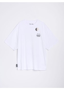 Sinsay - Koszulka z nadrukiem na plecach Rick & Morty - biały ze sklepu Sinsay w kategorii T-shirty męskie - zdjęcie 185895073