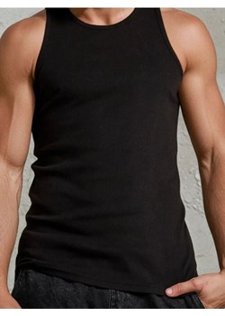 Sinsay - Koszulka bez rękawów - czarny ze sklepu Sinsay w kategorii T-shirty męskie - zdjęcie 185895112