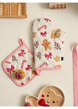Sinsay - Rękawica kuchenna 2 pack - różowy ze sklepu Sinsay w kategorii Dom - zdjęcie 185895124