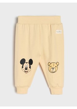 Sinsay - Spodnie z polarem w środku Mickey Mouse - kremowy ze sklepu Sinsay w kategorii Odzież dla niemowląt - zdjęcie 185895134