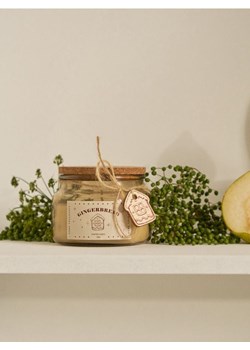 Sinsay - Świeczka zapachowa Gingerbread Cookies - beżowy ze sklepu Sinsay w kategorii Dom - zdjęcie 185895241