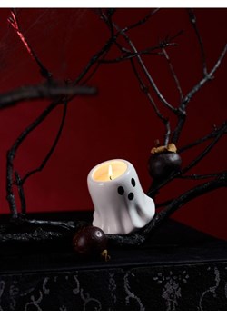 Sinsay - Świeczka zapachowa w kształcie ducha Mysterious Ghost - biały ze sklepu Sinsay w kategorii Dom - zdjęcie 185895283