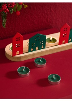 Sinsay - Świeczki 10 pack Christmas Green - zielony ze sklepu Sinsay w kategorii Dom - zdjęcie 185895320