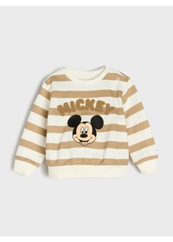Sinsay - Bluza w paski Mickey Mouse - kremowy ze sklepu Sinsay w kategorii Bluzy i swetry - zdjęcie 185895502