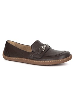 Barefoot damskie mokasyny skórzane minimalistyczne letnie 1288AR brązowe ze sklepu butyolivier w kategorii Półbuty damskie - zdjęcie 185896783