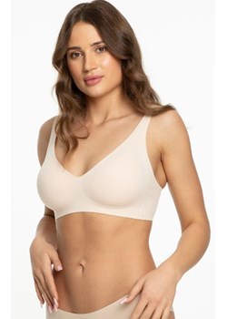 Beżowy biustonosz miękki soft Jelly Bra Basic, Kolor beżowy, Rozmiar L, Julimex ze sklepu Intymna w kategorii Biustonosze - zdjęcie 185897072