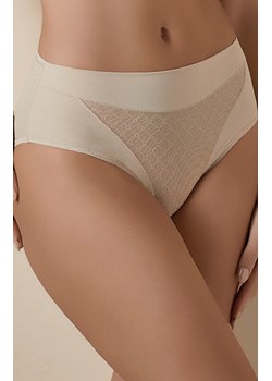 Figi damskie z wysokim stanem beżowe Roxana, Kolor beżowy, Rozmiar 3XL, Selene ze sklepu Intymna w kategorii Majtki damskie - zdjęcie 185897300