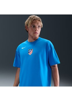 Męski T-shirt piłkarski Nike Total 90 Atlético Madryt - Niebieski ze sklepu Nike poland w kategorii T-shirty męskie - zdjęcie 185898913