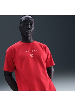 Męski T-shirt piłkarski Nike Total 90 Atlético Madryt - Czerwony ze sklepu Nike poland w kategorii T-shirty męskie - zdjęcie 185898942