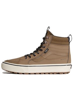 Buty męskie Vans SK8-Hi Waterproof Insulated VN000DAQ91K1 - brązowe ze sklepu streetstyle24.pl w kategorii Trampki męskie - zdjęcie 185900554
