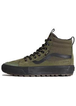Buty męskie Vans SK8-Hi Waterproof VN000DAQ2031 - zielone ze sklepu streetstyle24.pl w kategorii Trampki męskie - zdjęcie 185900560