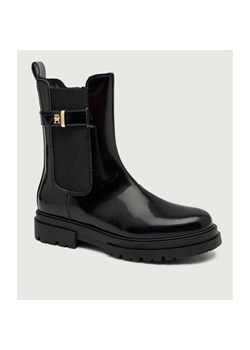 Tommy Hilfiger Botki CHELSEA | z dodatkiem skóry ze sklepu Gomez Fashion Store w kategorii Buty zimowe dziecięce - zdjęcie 185900673