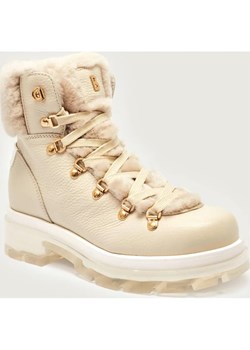 Bogner Skórzane trapery SWANSEA 6 B | shearling | z dodatkiem wełny ze sklepu Gomez Fashion Store w kategorii Śniegowce damskie - zdjęcie 185900780