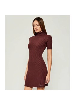 GUESS Sukienka JULIA | z dodatkiem jedwabiu i kaszmiru ze sklepu Gomez Fashion Store w kategorii Sukienki - zdjęcie 185900831