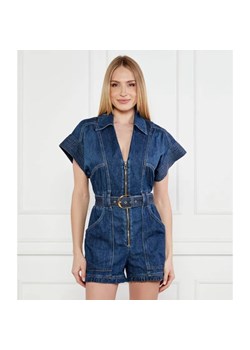 Elisabetta Franchi Jeansowy kombinezon | Regular Fit ze sklepu Gomez Fashion Store w kategorii Kombinezony damskie - zdjęcie 185900874