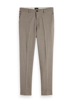 Scotch &amp; Soda Spodnie chino w kolorze szarobrązowym ze sklepu Limango Polska w kategorii Spodnie męskie - zdjęcie 185903673