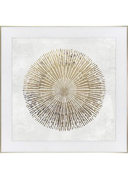 Ars Longa Druk artystyczny &quot;Golden chic abstraction no. 2&quot; w ramce - 70 x 70 cm ze sklepu Limango Polska w kategorii Obrazy - zdjęcie 185903754