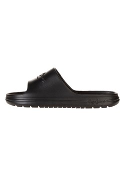 Pepe Jeans FOOTWEAR Klapki w kolorze czarnym ze sklepu Limango Polska w kategorii Klapki męskie - zdjęcie 185904092