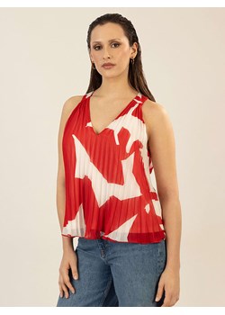 APART Top w kolorze czerwono-kremowym ze sklepu Limango Polska w kategorii Bluzki damskie - zdjęcie 185904152