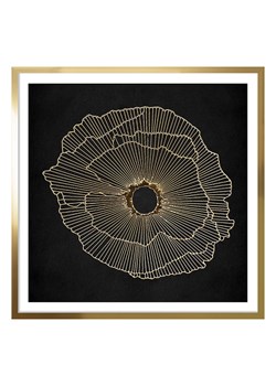 Ars Longa Druk artystyczny &quot;Golden Lines&quot; w ramce - 70 x 70 cm ze sklepu Limango Polska w kategorii Obrazy - zdjęcie 185905992