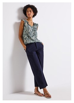 Street One Bluzka w kolorze kremowo-morskim ze sklepu Limango Polska w kategorii Bluzki damskie - zdjęcie 185906211