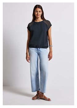 Street One Bluzka w kolorze granatowym ze sklepu Limango Polska w kategorii Bluzki damskie - zdjęcie 185906230