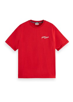 Scotch &amp; Soda Koszulka w kolorze czerwonym ze sklepu Limango Polska w kategorii Bluzki damskie - zdjęcie 185906881